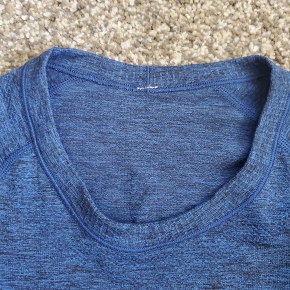 Lululemon Run Swiftly Tech Top Long Sleeve Shirt - Sapphire Blue - Size 2 - Picture 10 of 16